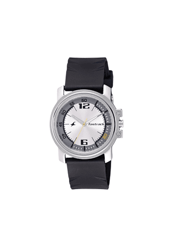 Men’s Silver Stainless Steel| Premium Black Dial Elegant Wrist Watch